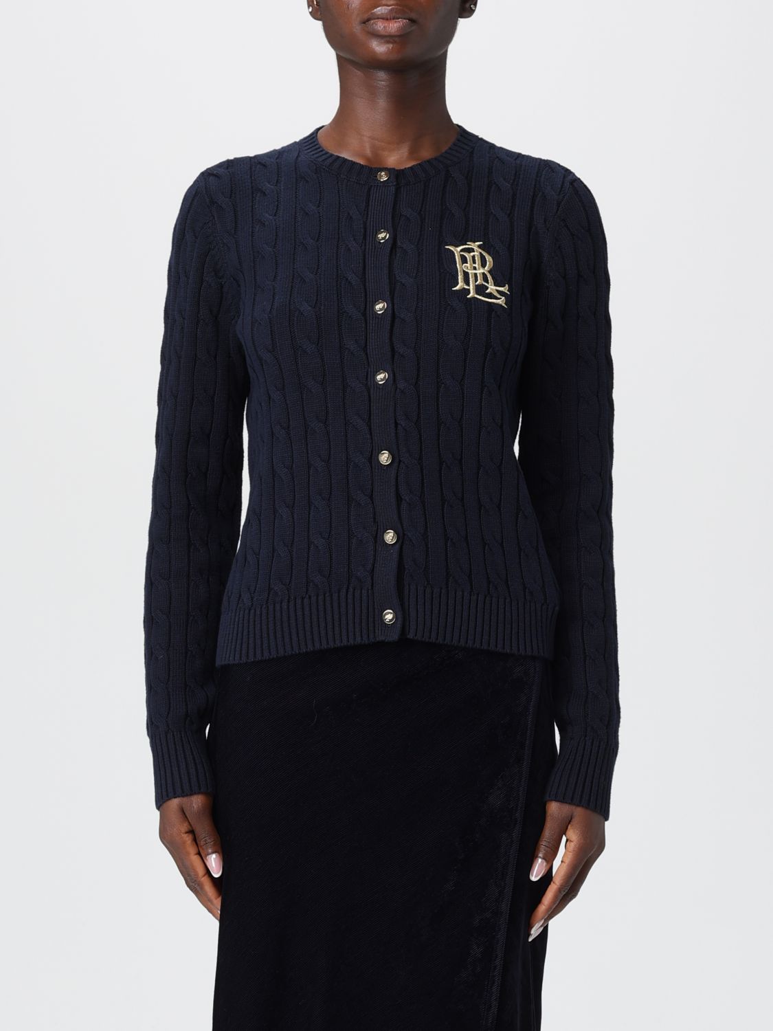 Ralph Lauren Sweater Lauren  Woman Color Navy In Blue