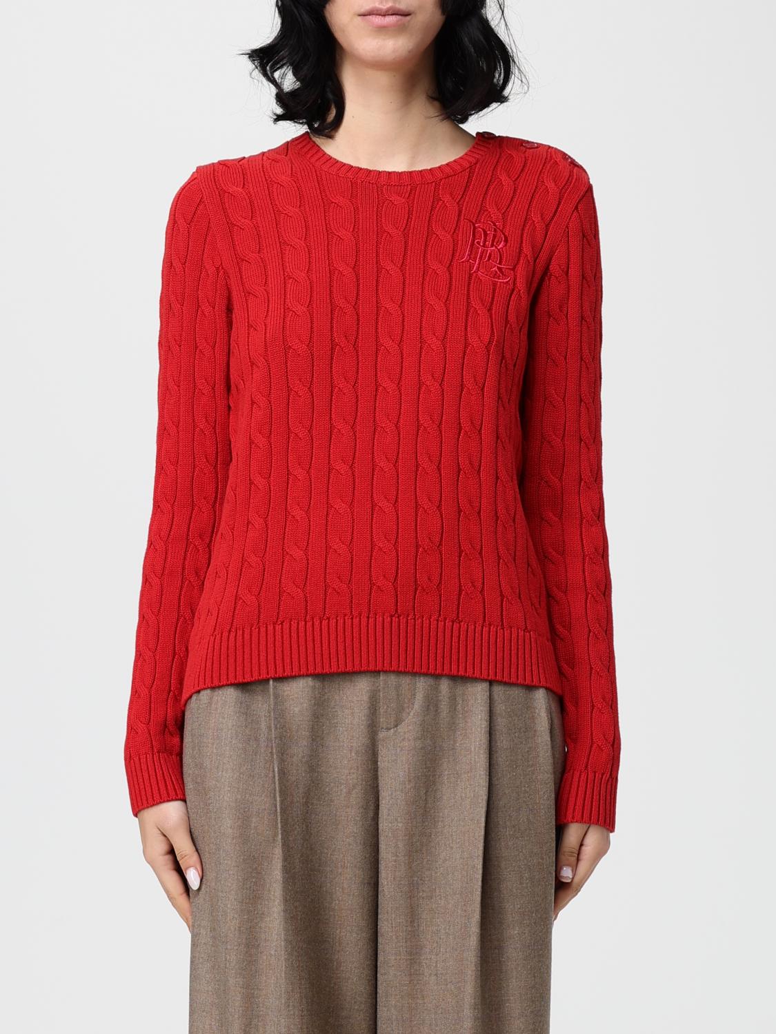 Ralph Lauren Sweater Lauren  Woman Color Red In Red