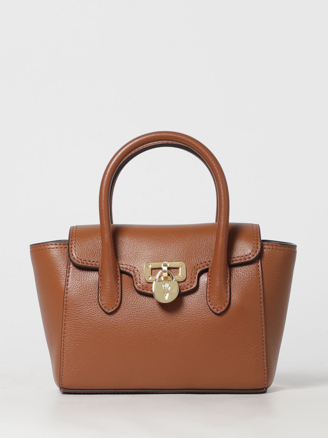 Ralph Lauren Handbag Lauren  Woman Color Leather In Brown