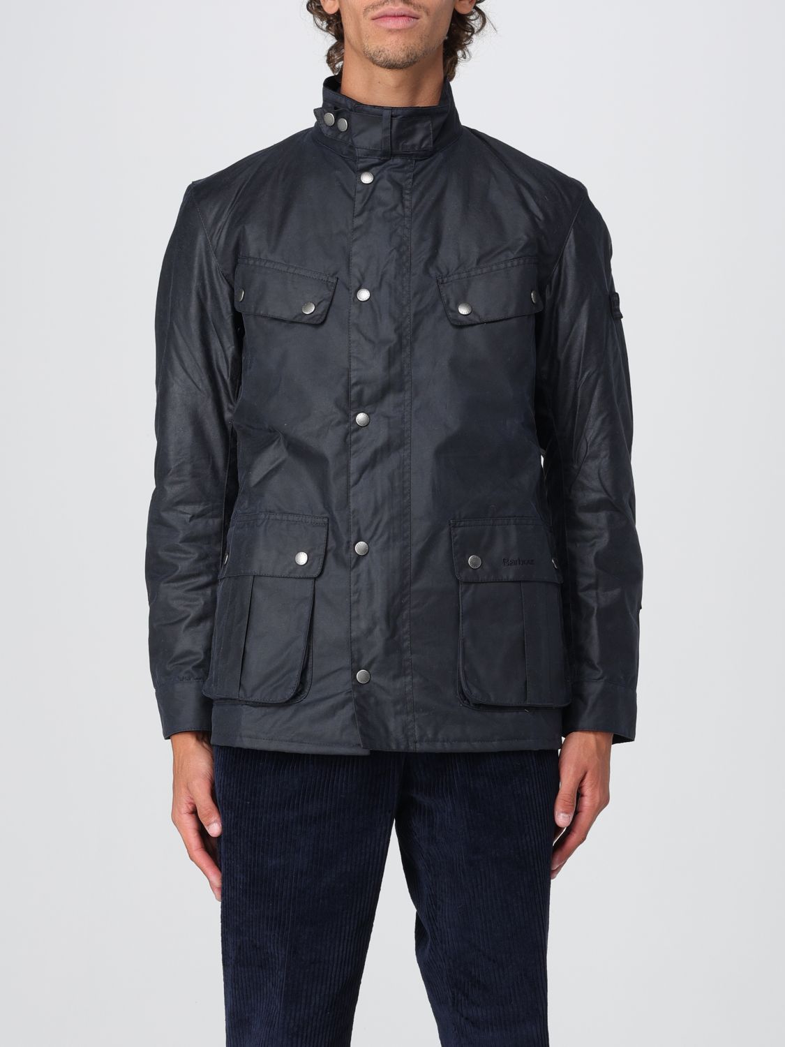 Barbour Jacket  Men Color Navy In Blue