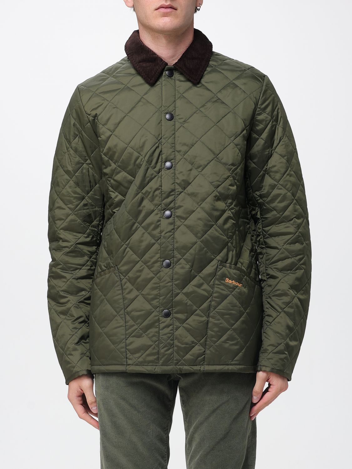 Barbour Jacket Men Color Green In Green