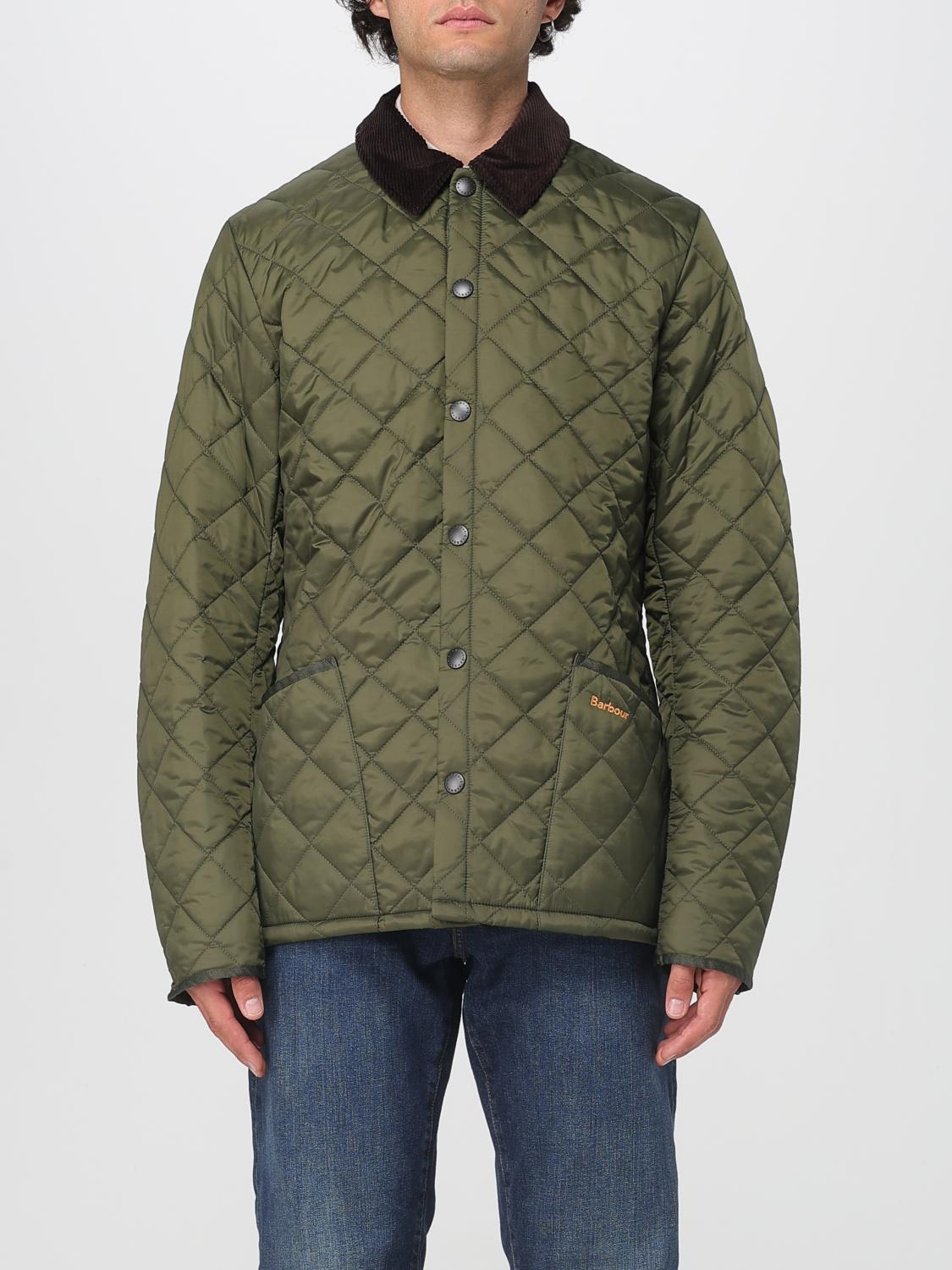 Barbour Heritage Liddesdale Padded Jacket In Green