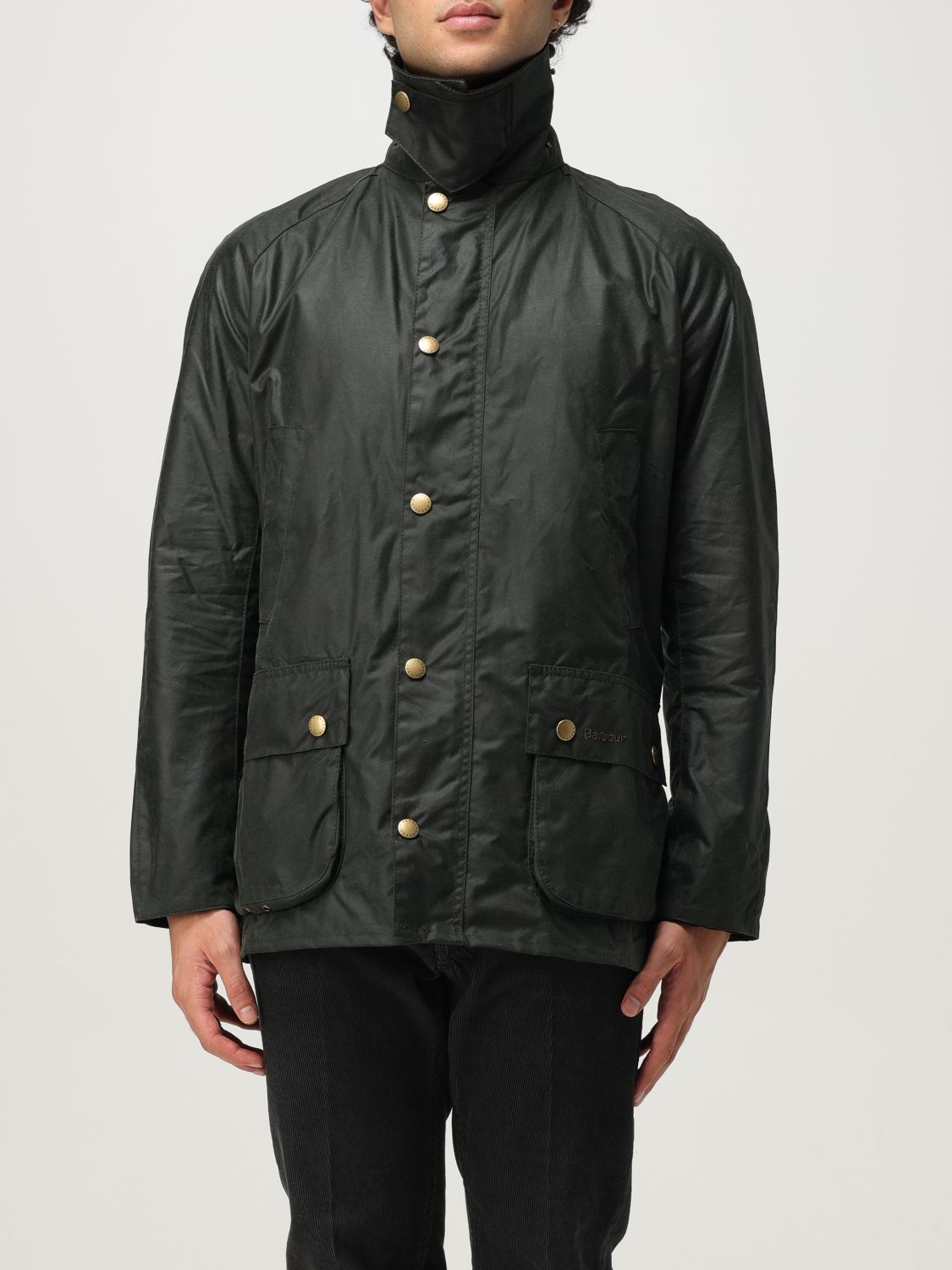 Barbour Jacket  Men Color Brown In Green