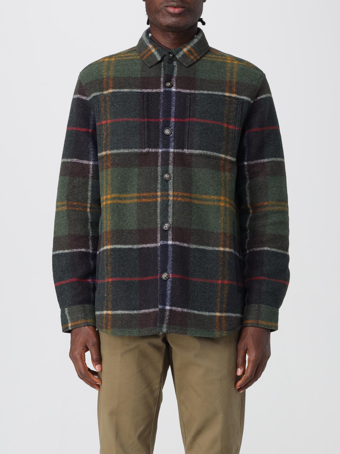 Barbour Oversize Shirt With Check Pattern In Multi