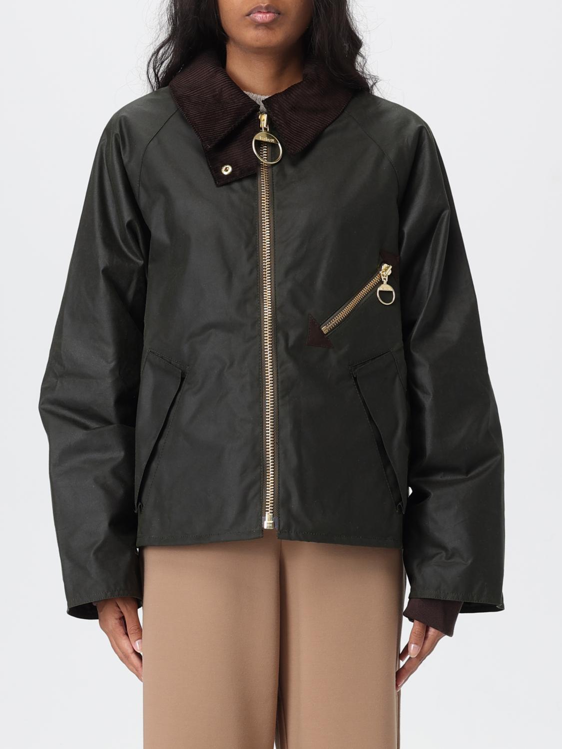 Barbour Jacket Woman Color Green In Green