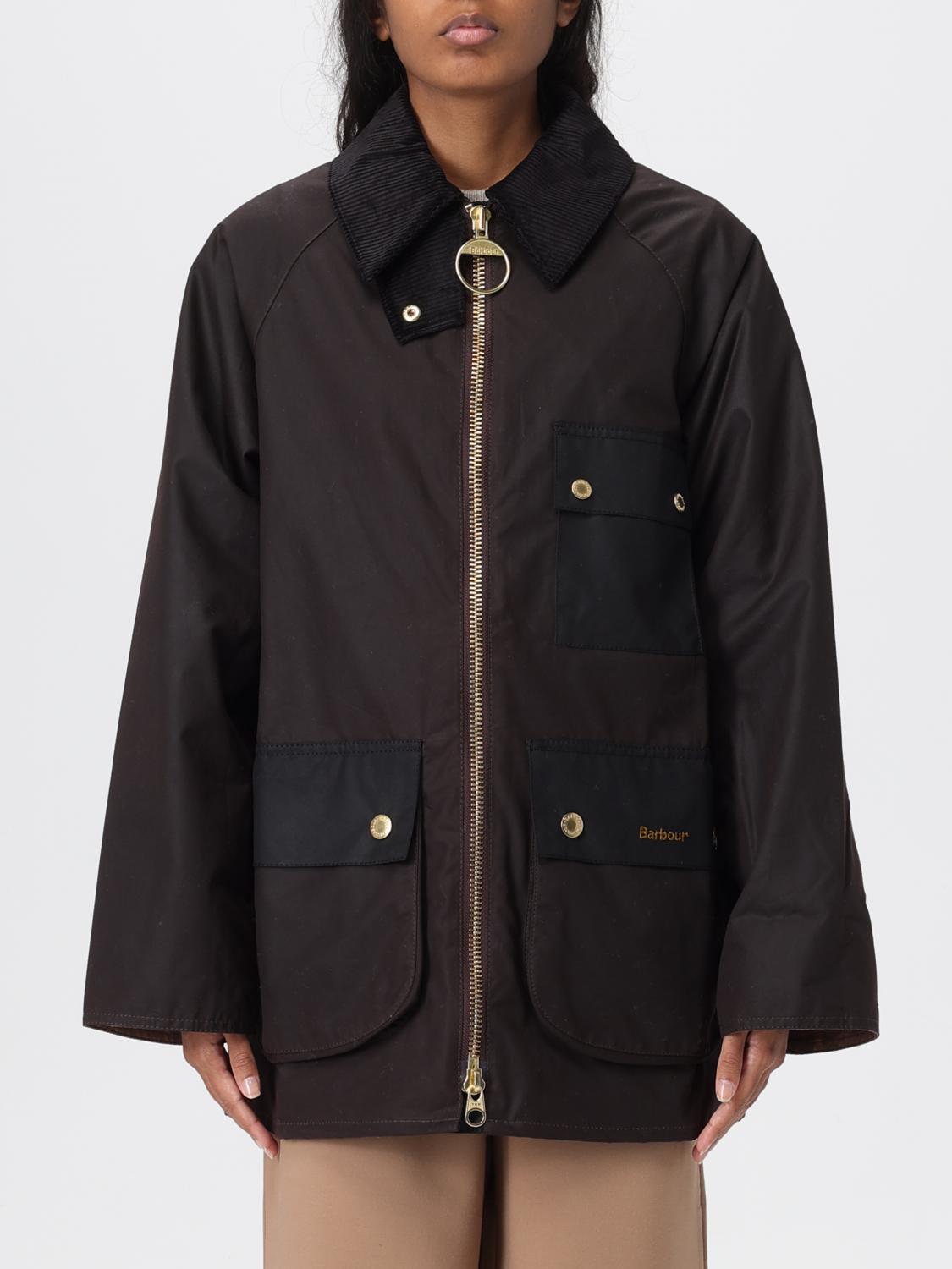 Barbour Jacket Woman Color Brown In Brown