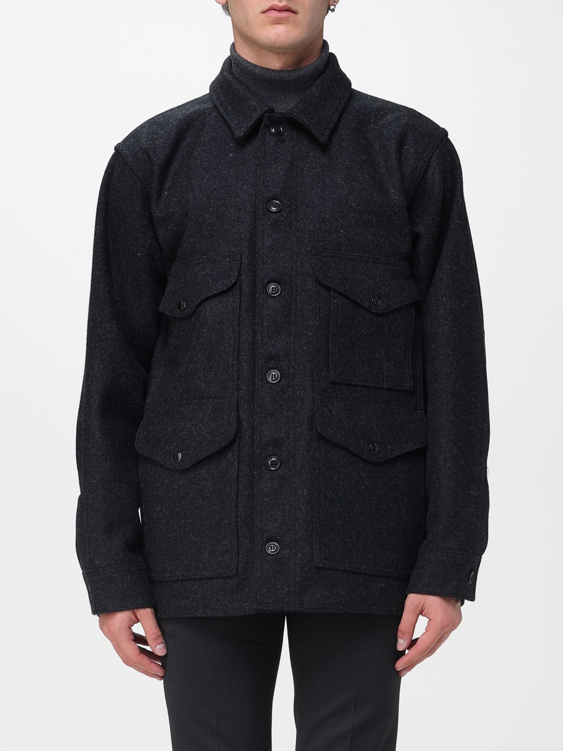 Filson Jacket  Men Color Grey In Black