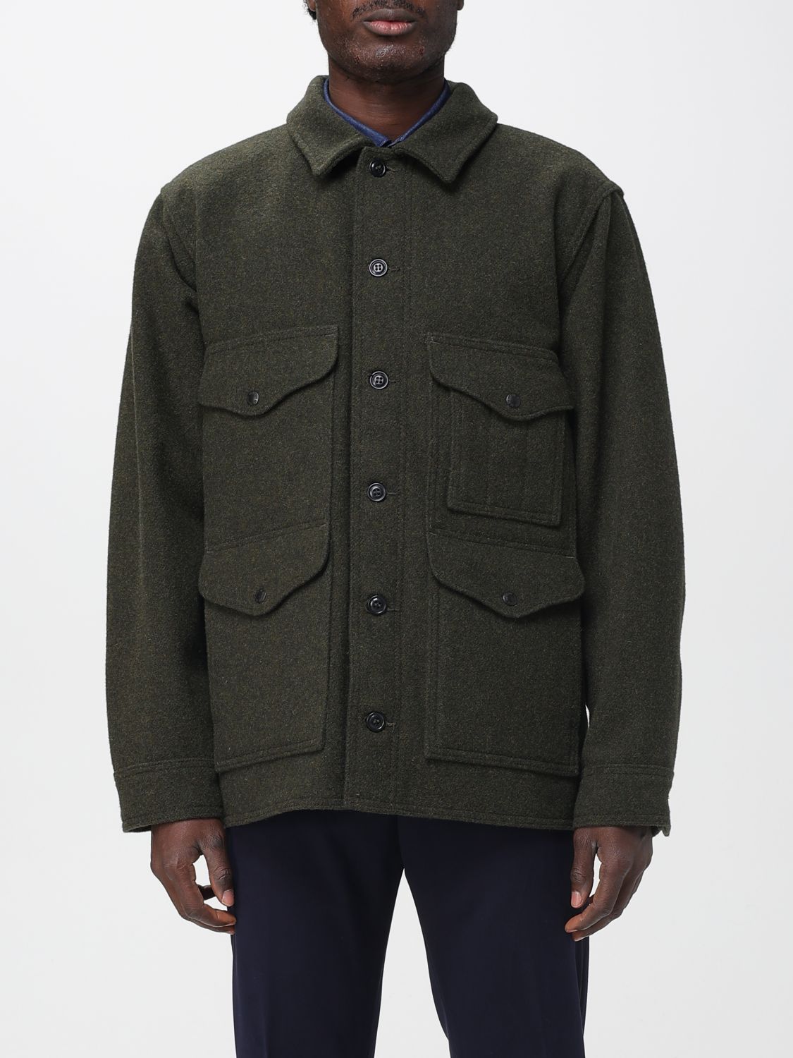 Filson Jacket  Men Color Forest Green In Green