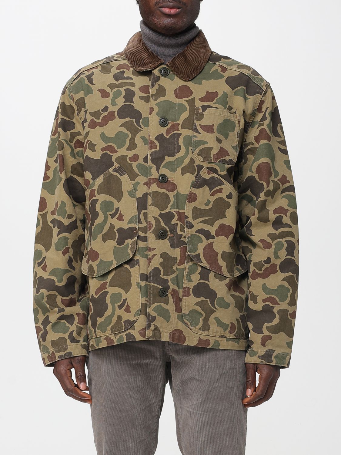 Filson Jacket  Men Color Multicolor In Blue