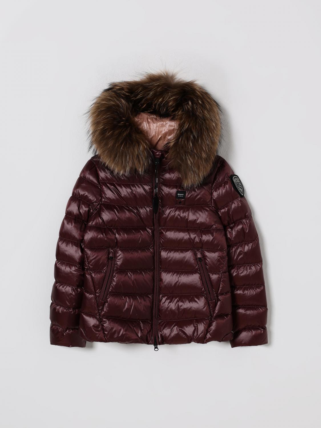 Blauer Jacket  Kids Color Burgundy In Burgundy