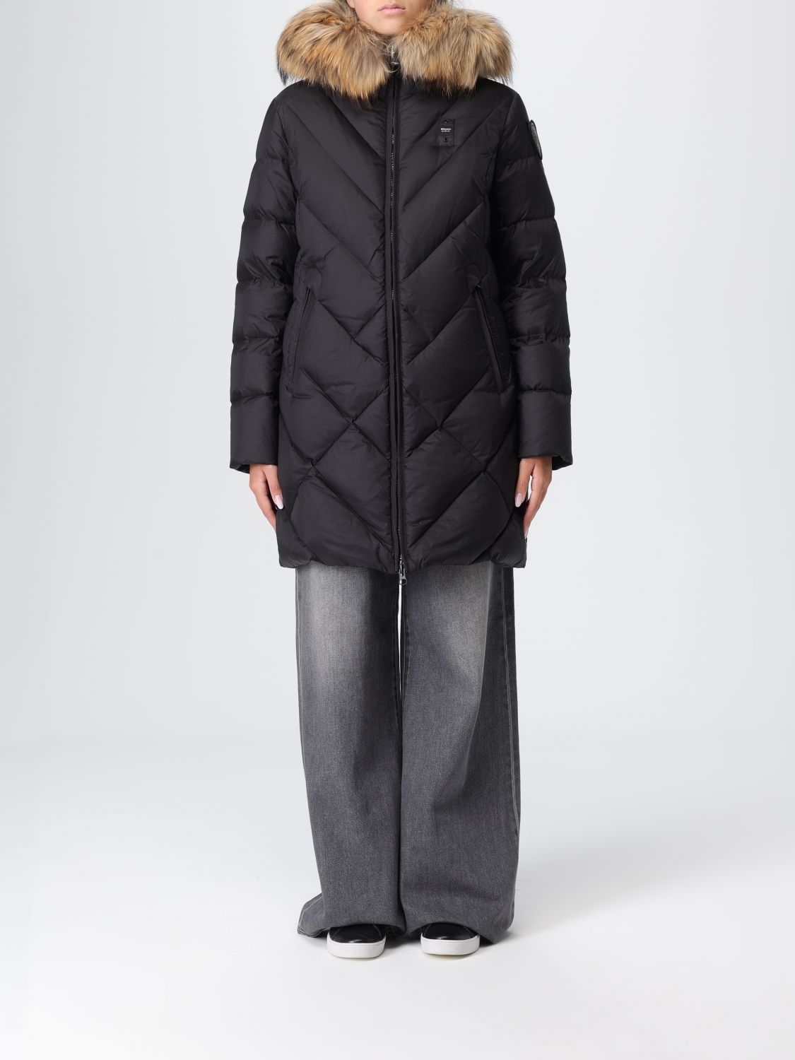 Blauer Jacket Woman Color Black In Black
