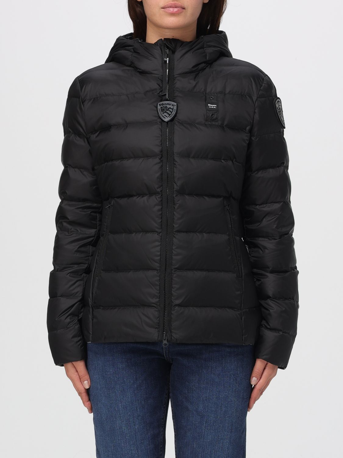 Blauer Jacket Woman Color Black In Black