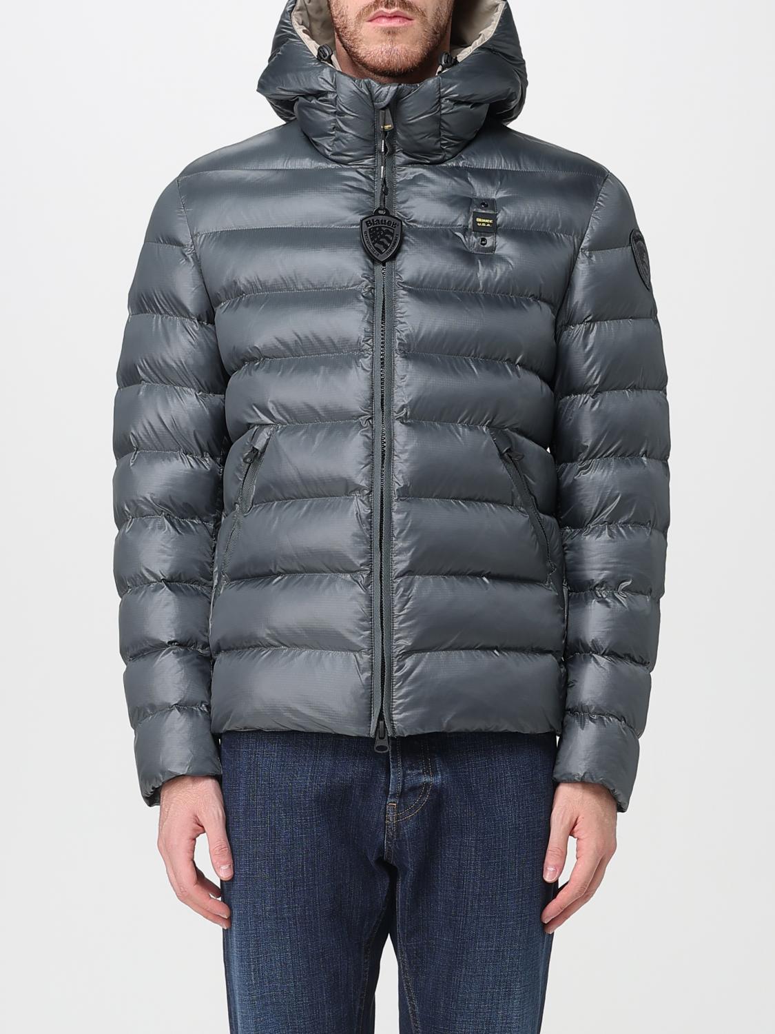 Blauer Adams Hooded Jacket In Blue