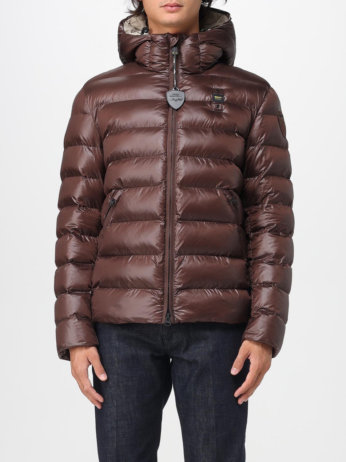 Blauer Jacket Men Color Brown In Brown