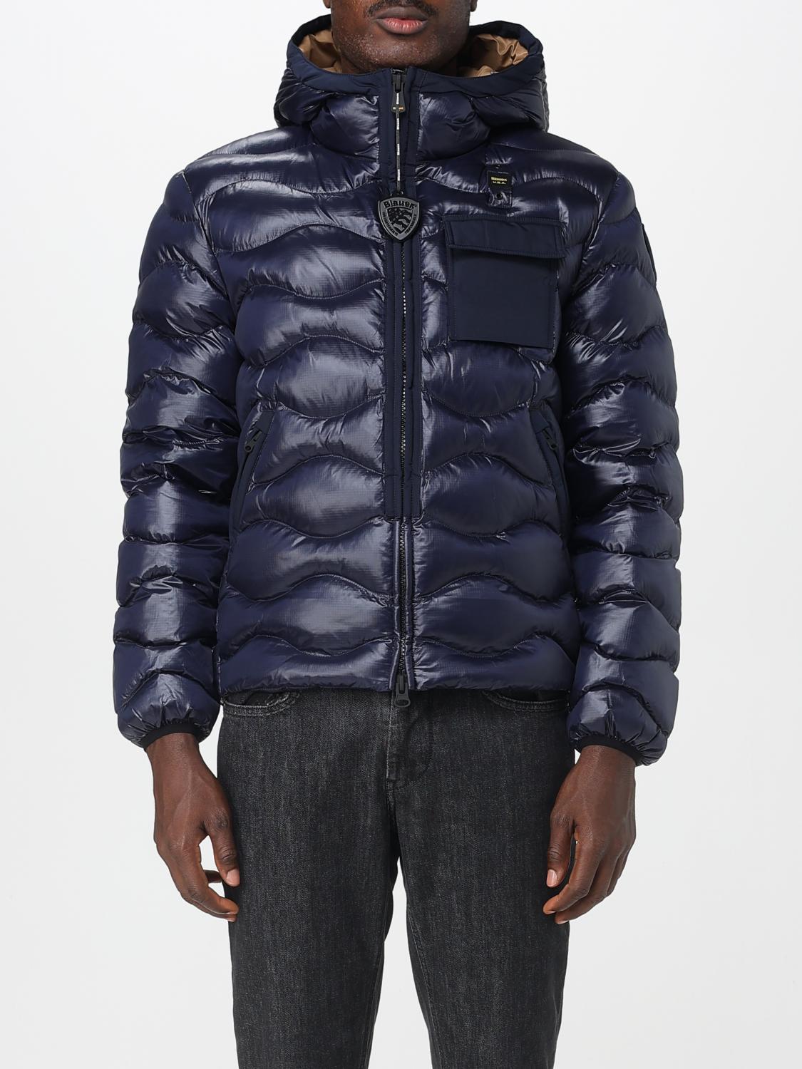 Blauer Jacket  Men Color Blue In Blue