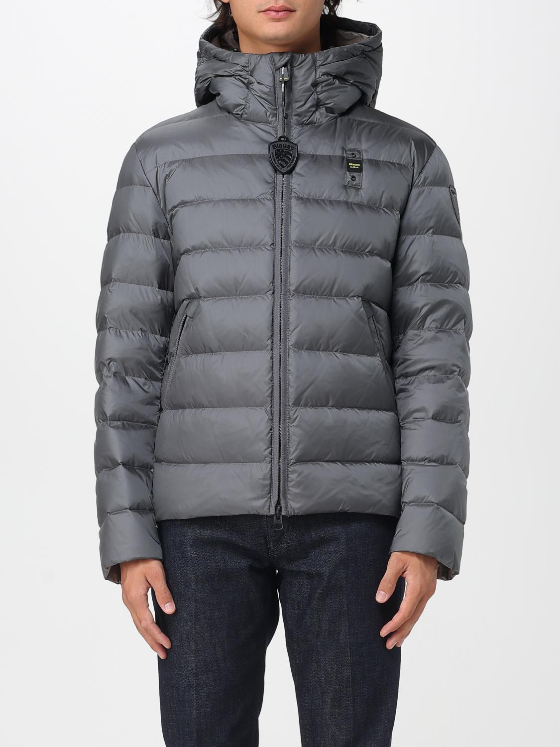 Blauer Jacket Men Color Grey In Gray