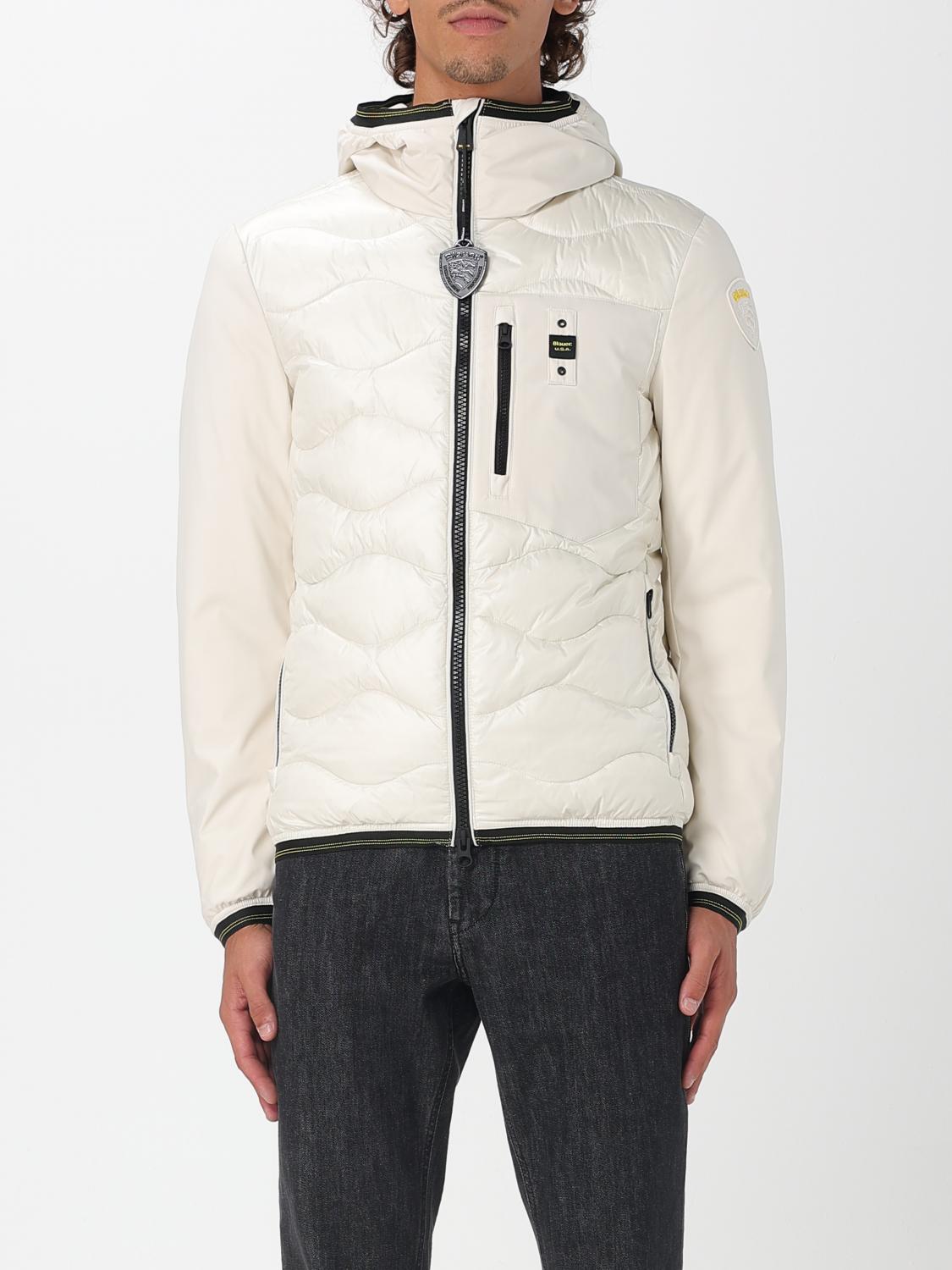 Blauer Jacket  Men Color White In White