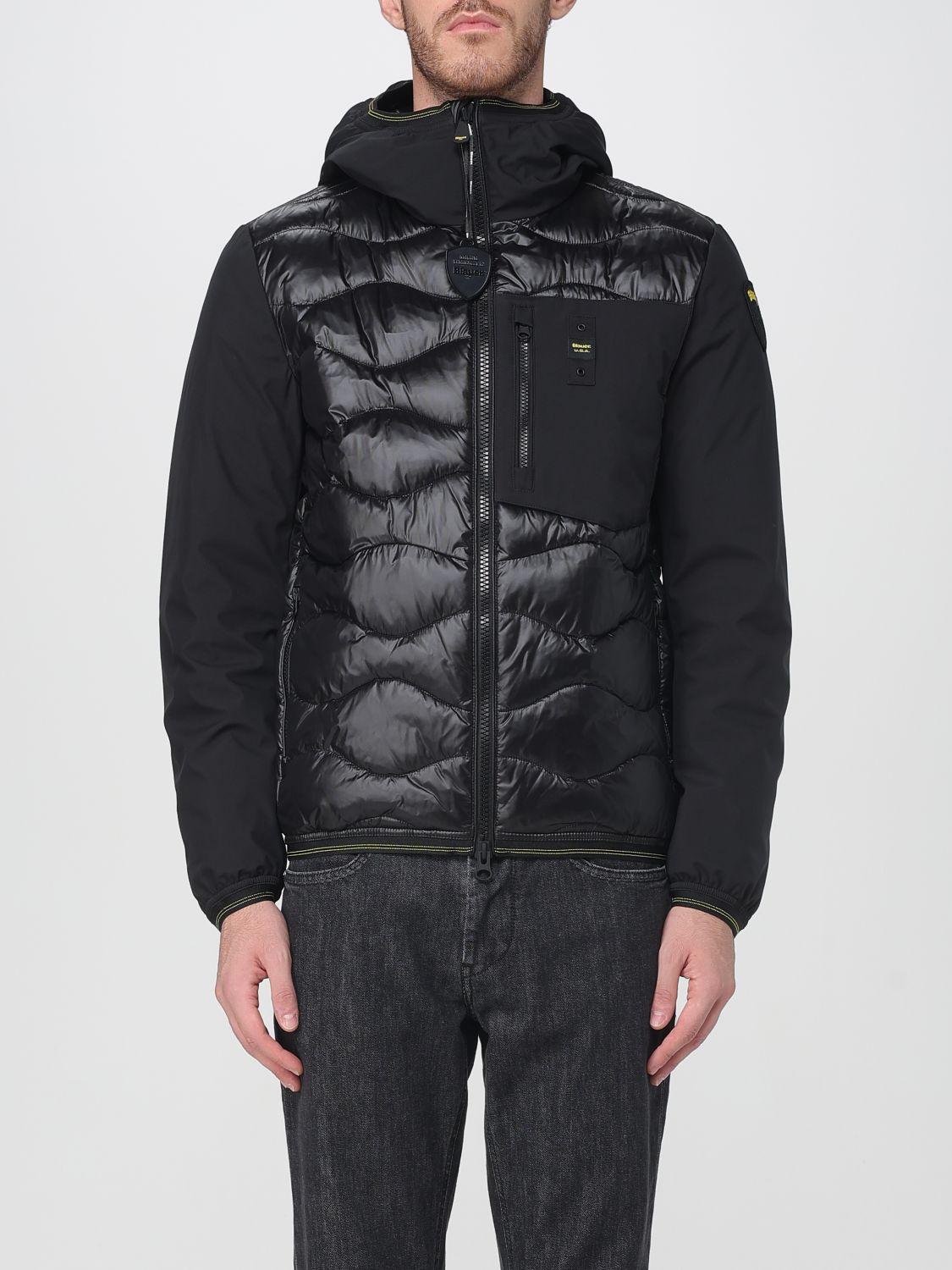 Blauer Jacket  Men Color Black In Black