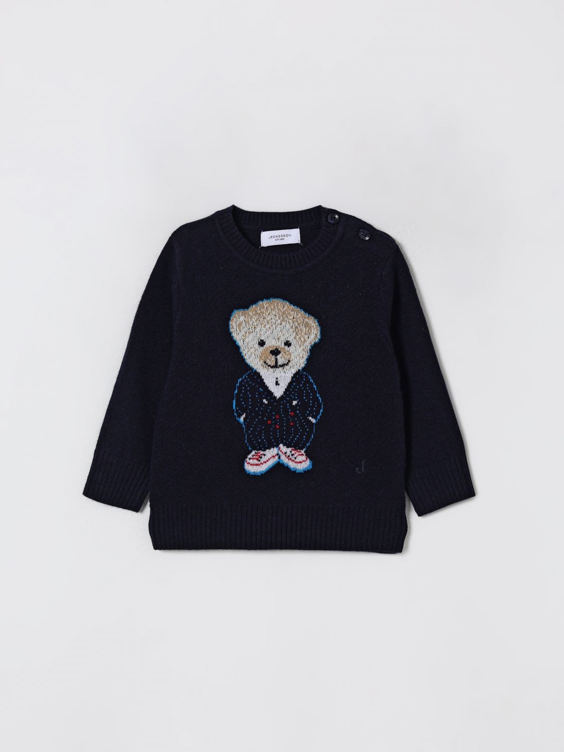 Jeckerson Babies' Sweater  Kids Color Blue