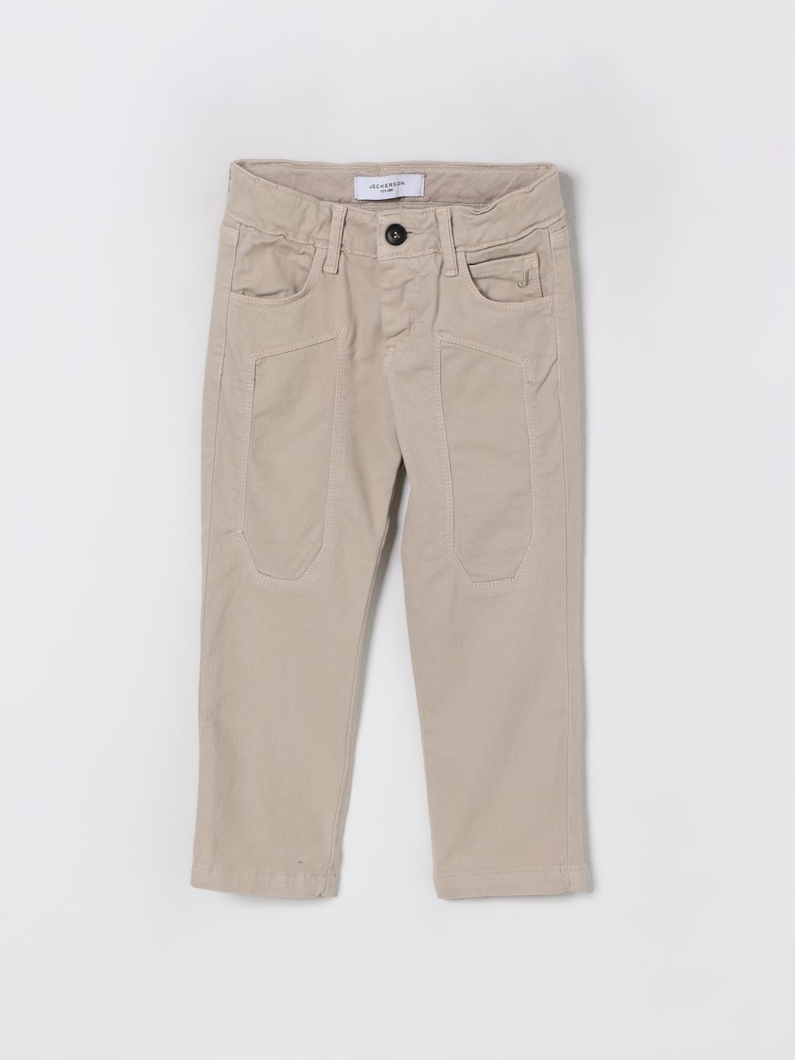 Jeckerson Pants  Kids Color Sand In Neutral
