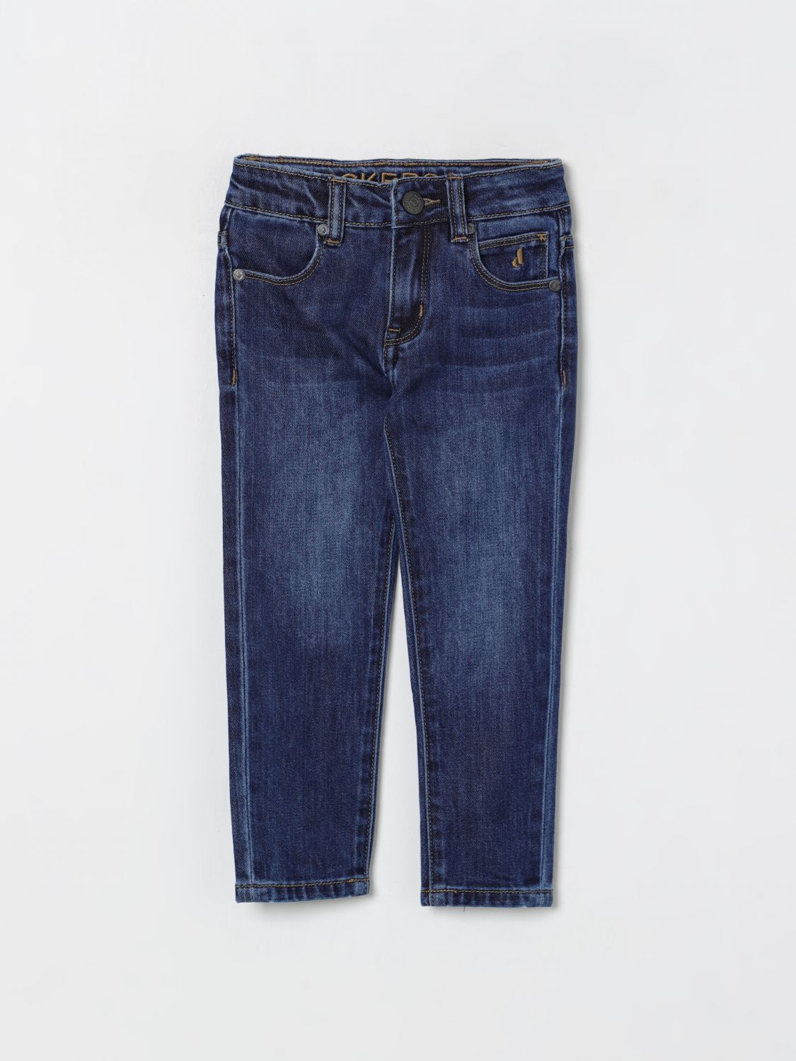 Jeckerson Jeans Kids Color Denim In Blue