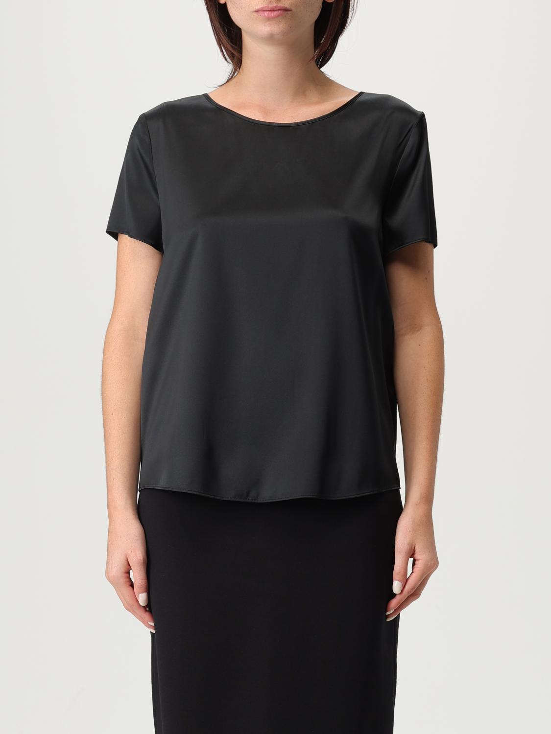 Emporio Armani Damen Schwarz Top Woman Color