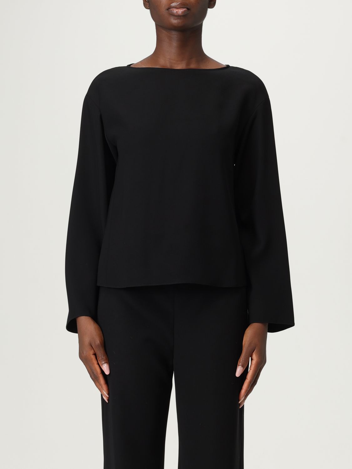 Emporio Armani Damen Schwarz Top Woman Color