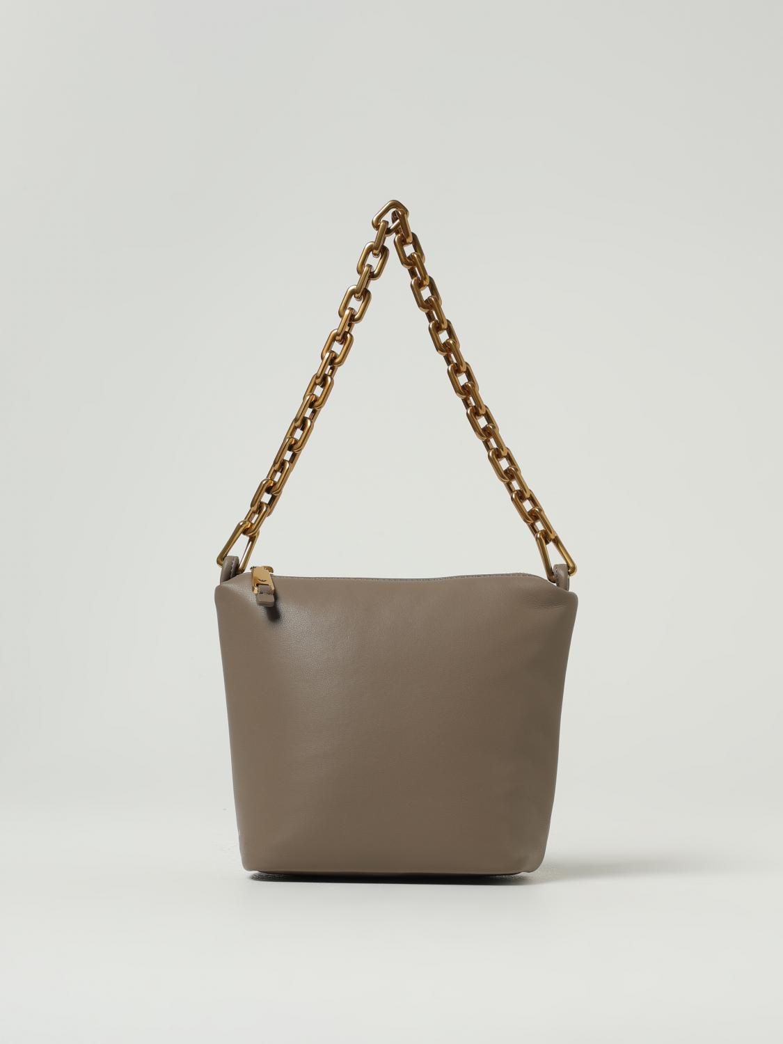 Emporio Armani Shoulder Bag Woman Color Dove Grey In Gray