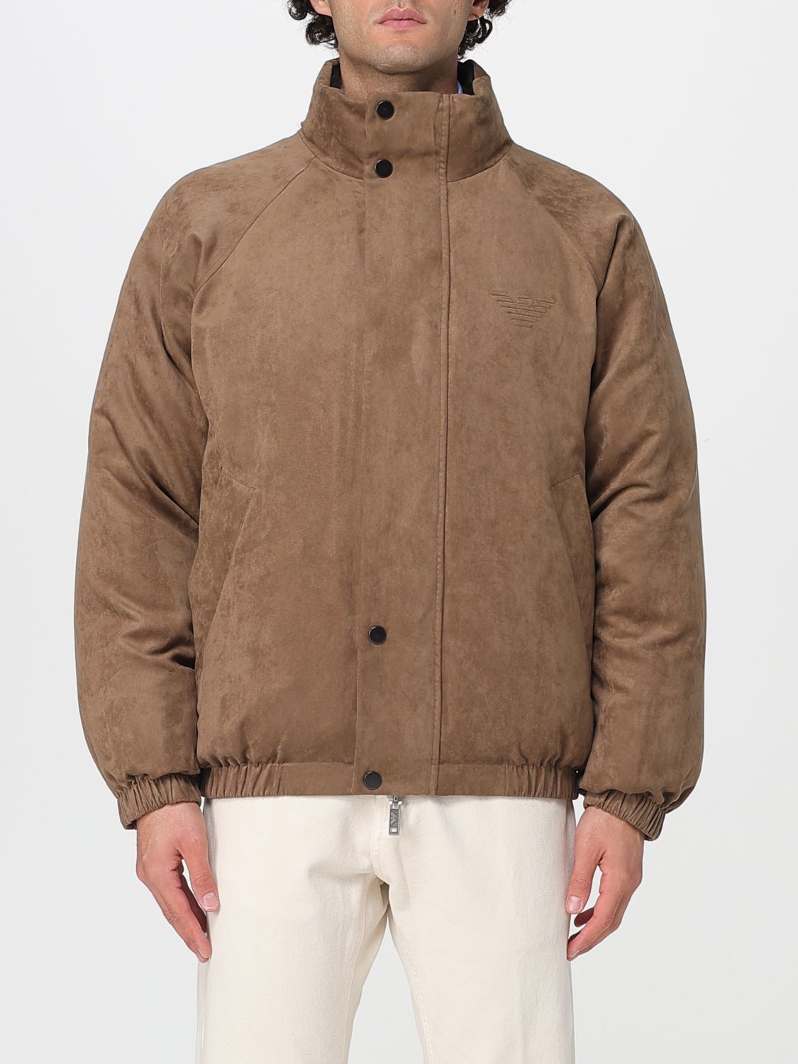 Emporio Armani Jacket  Men Color Beige In Neutral