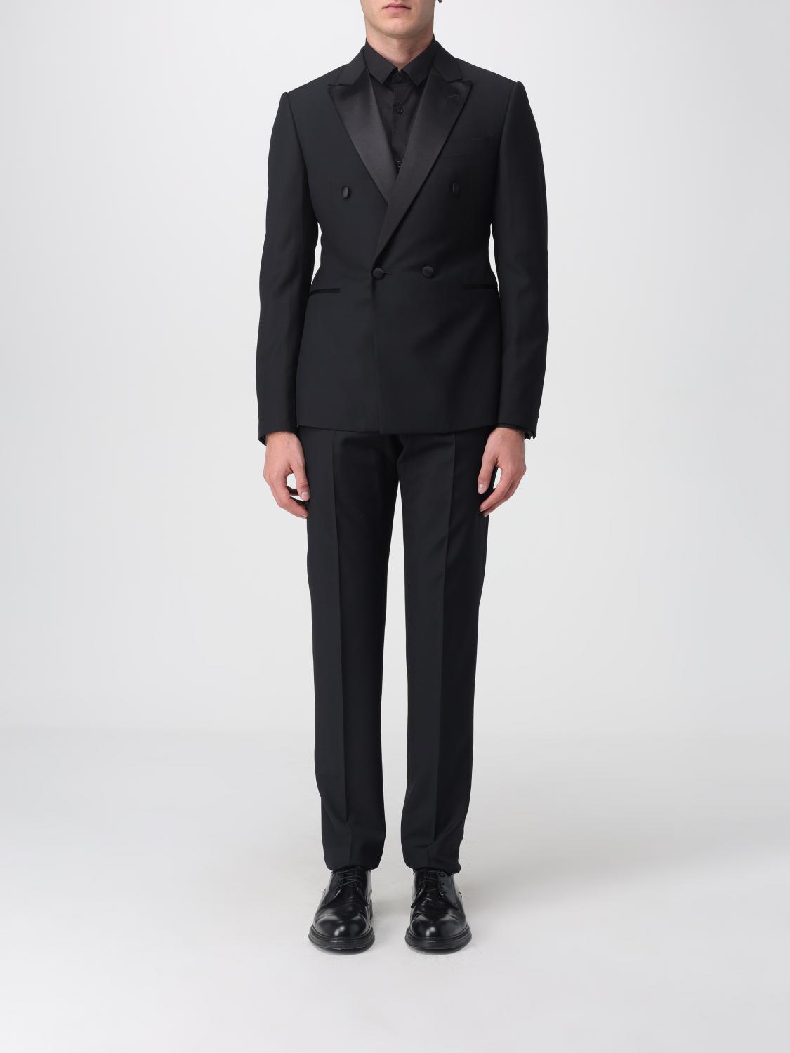 Suit EMPORIO ARMANI Men color Black 1