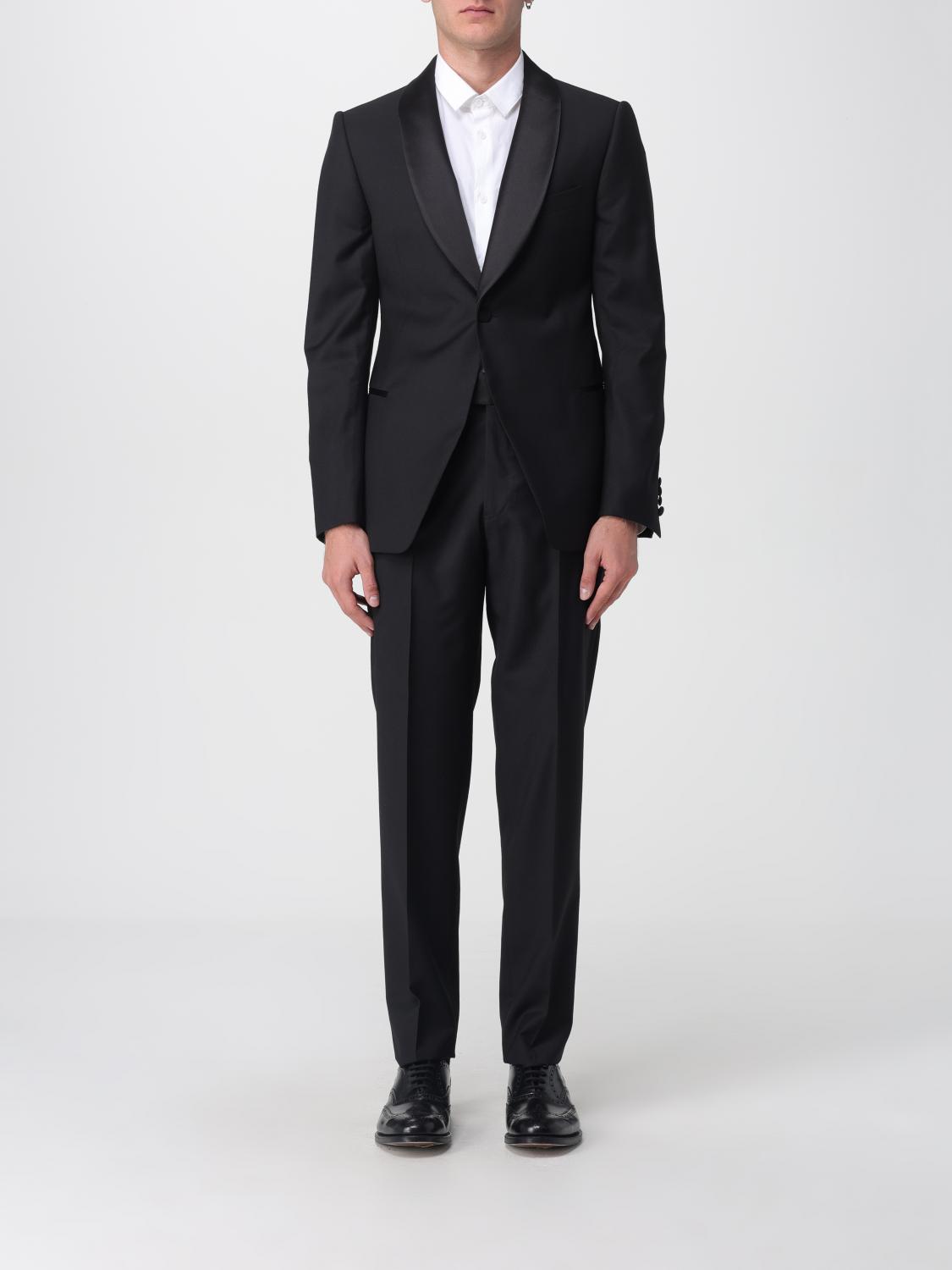 Emporio Armani Herren Schwarz Suit Men Color