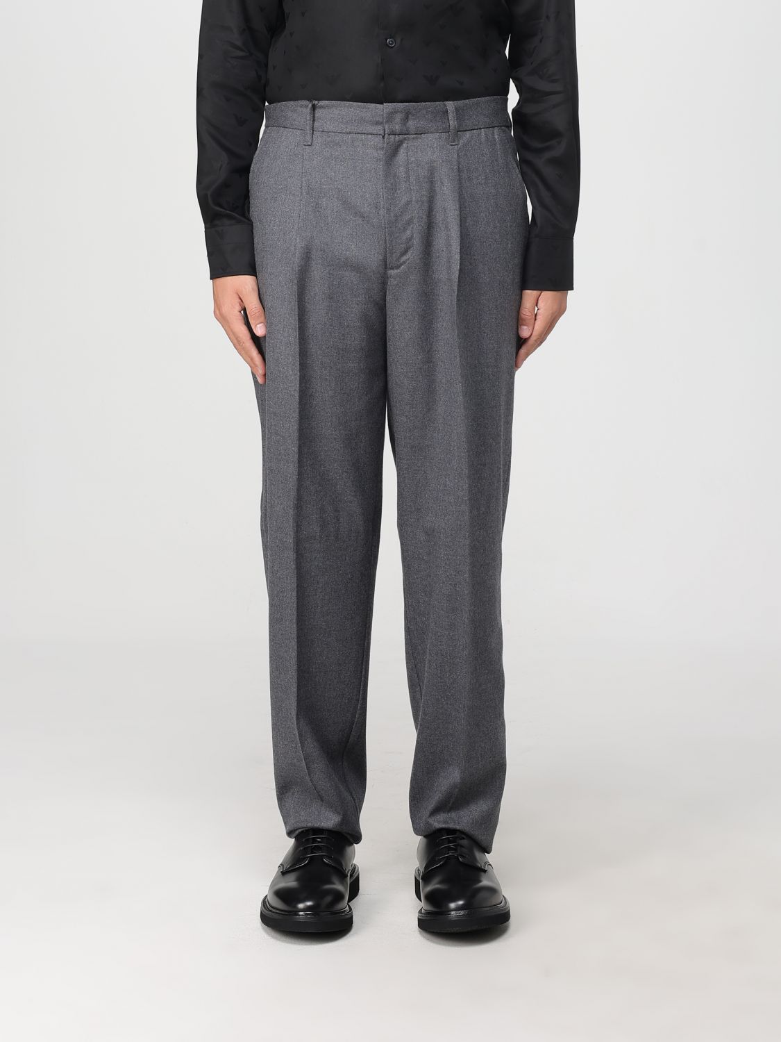 Emporio Armani Pants  Men Color Grey In Gray