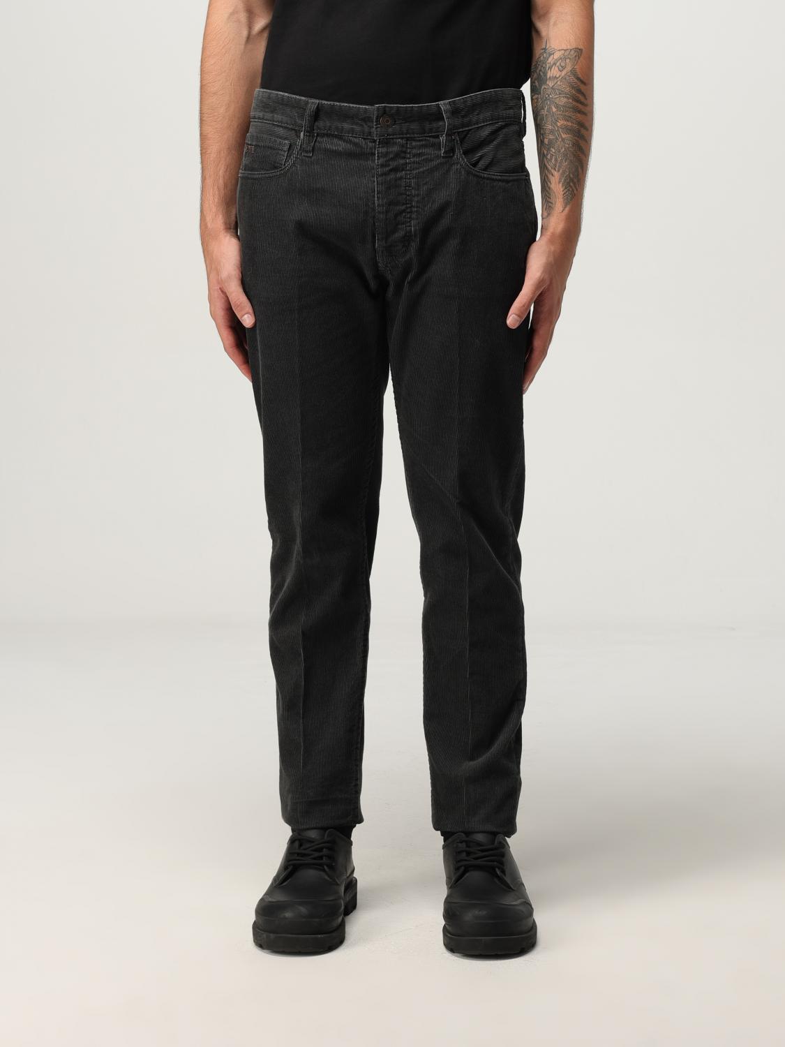 Emporio Armani Pants  Men Color Grey In Gray