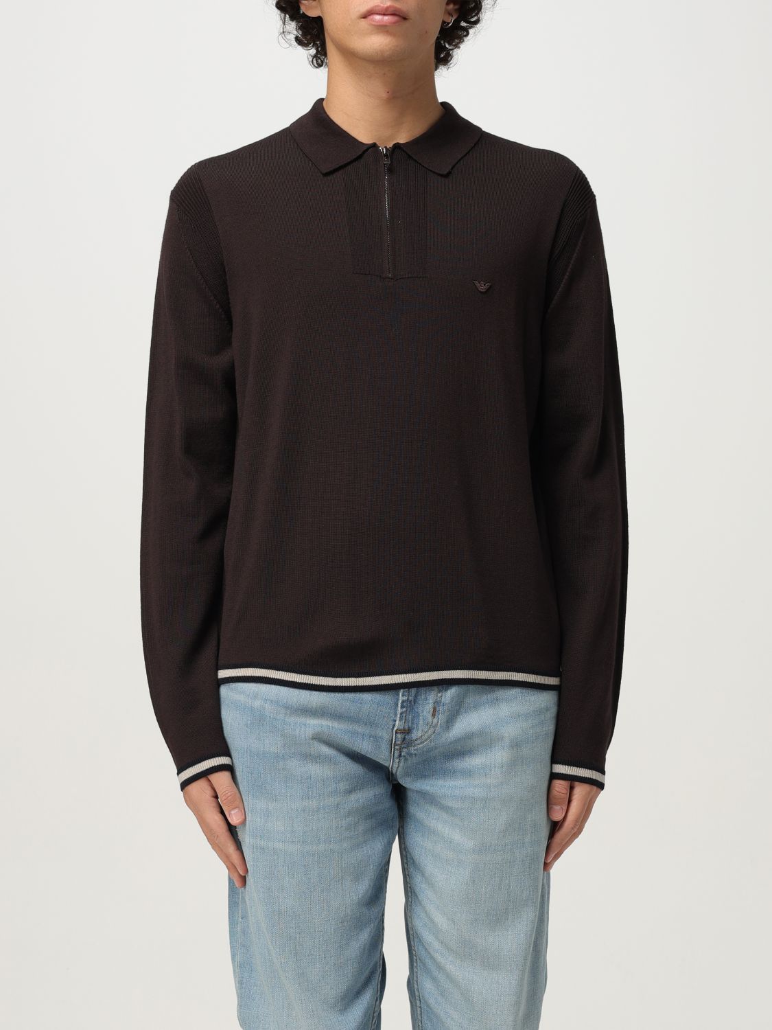 Polo Shirt EMPORIO ARMANI Men color Navy Polo Shirt EMPORIO ARMANI Men color Navy