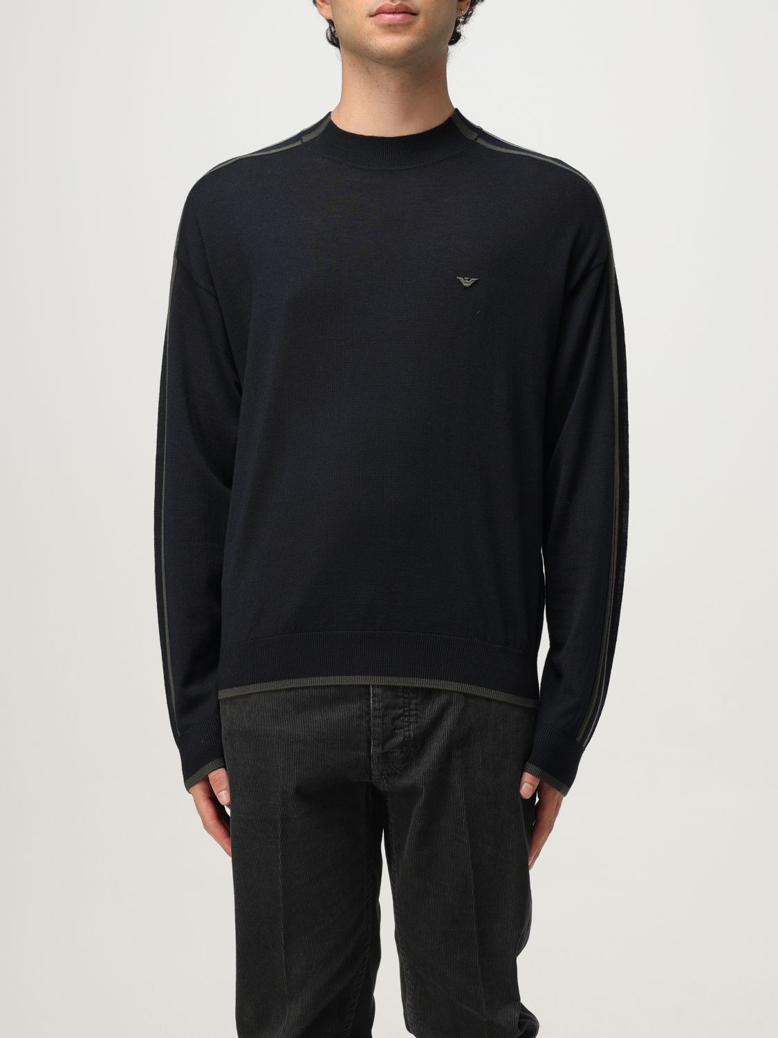 Sweater EMPORIO ARMANI Men color Navy