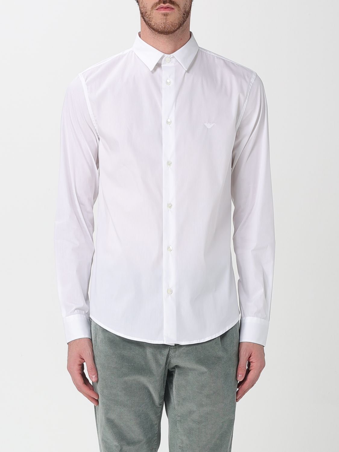 Emporio Armani Shirt  Men Color White In White