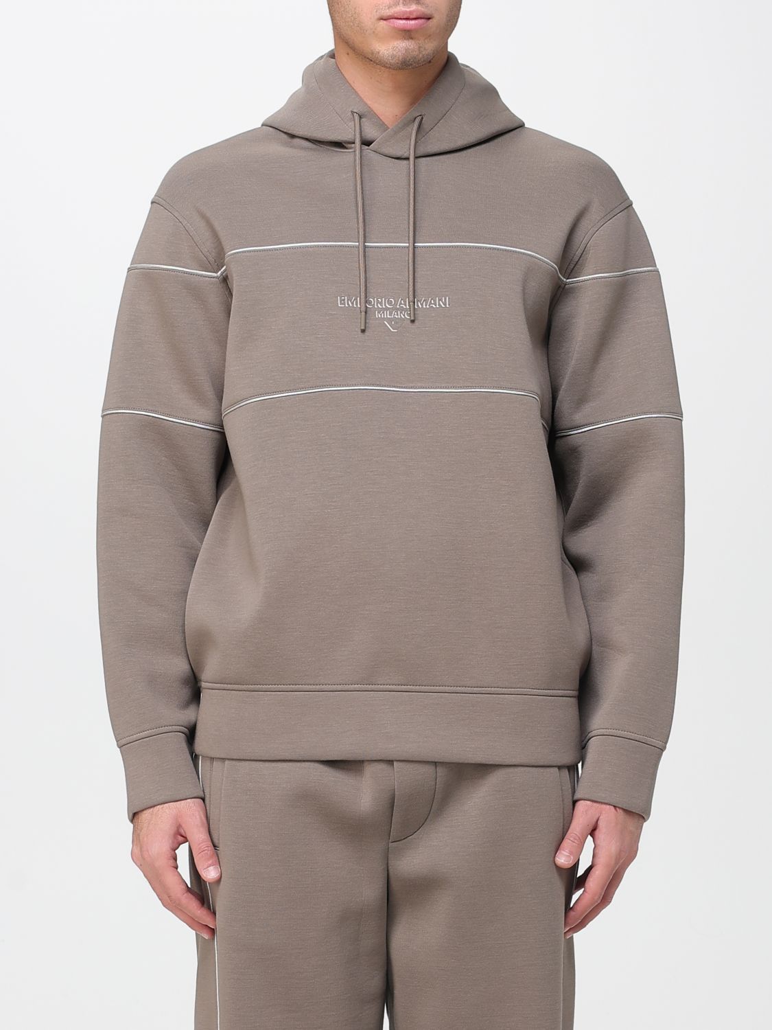 Sweatshirt EMPORIO ARMANI Men color Hazel Sweatshirt EMPORIO ARMANI Men color Hazel