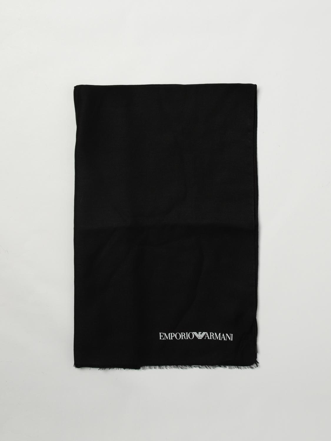 Scarf EMPORIO ARMANI Men color Black