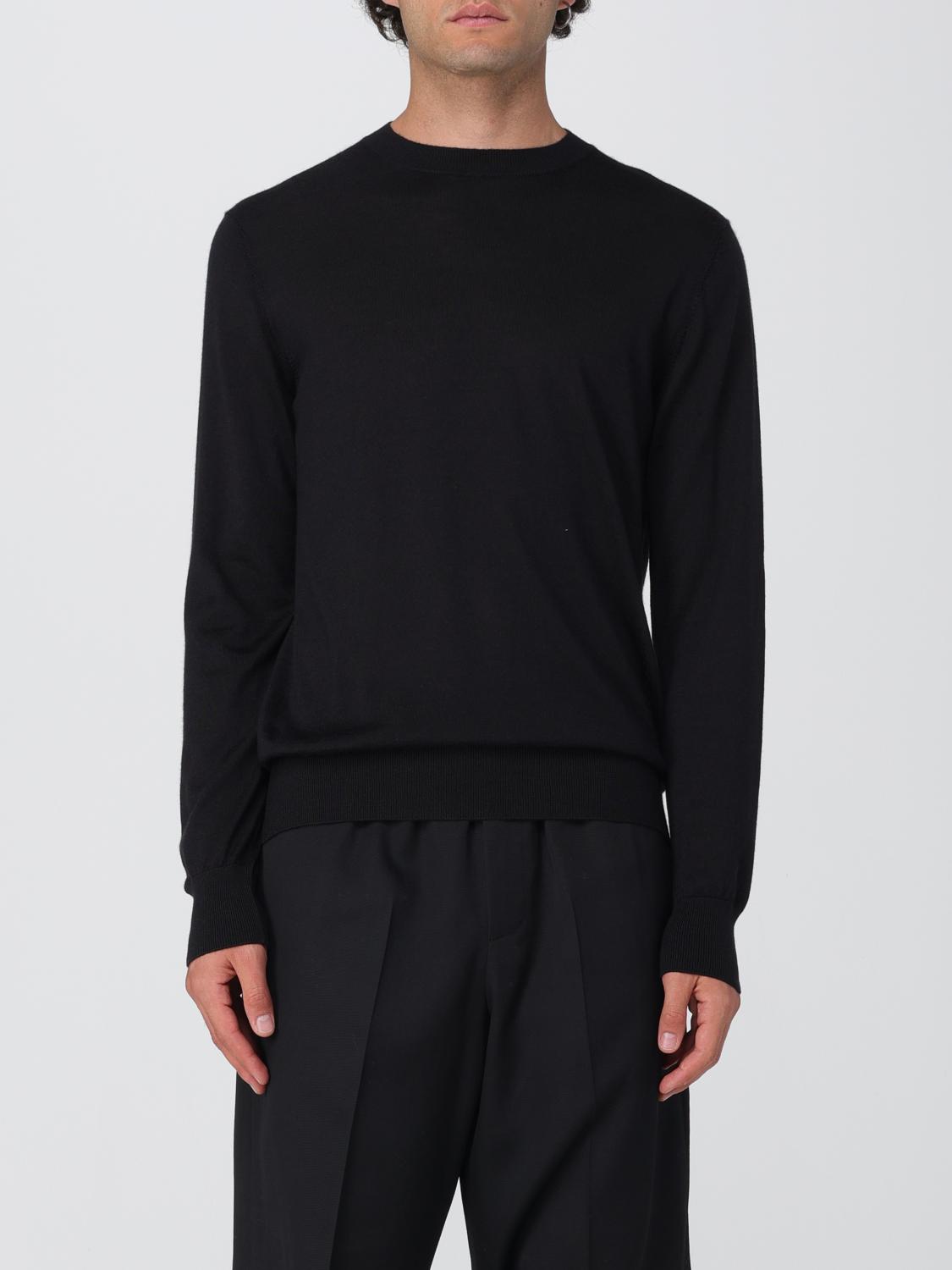 Agnona Sweater Men Color Black In Black