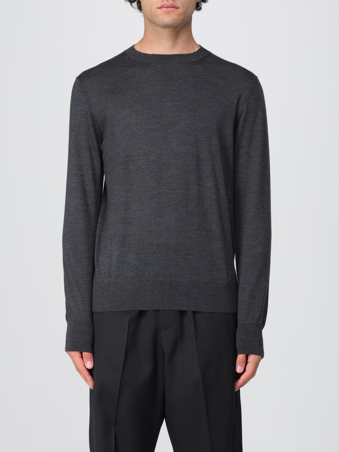 Agnona Sweater  Men Color Charcoal In Gray