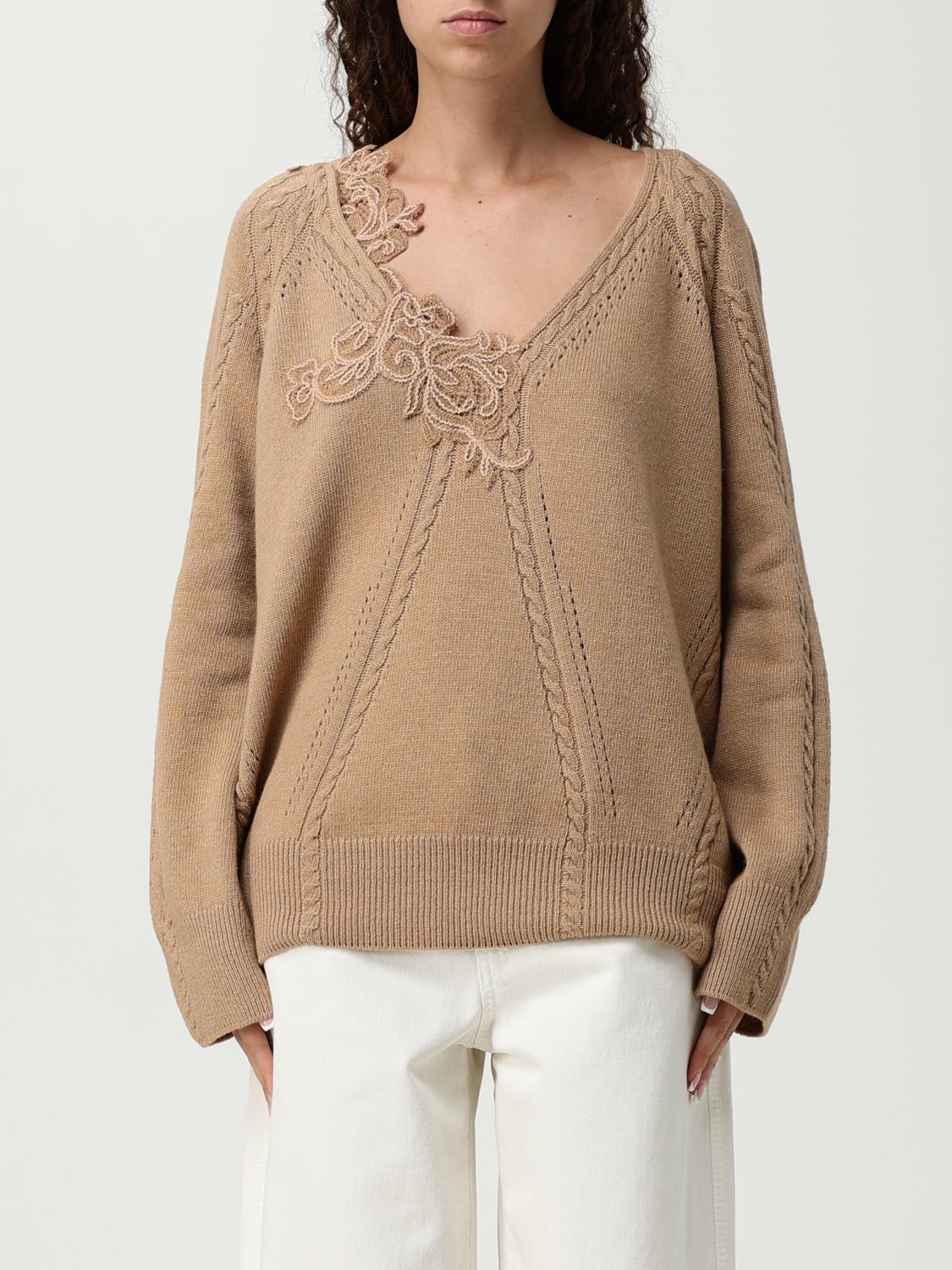 Ermanno Scervino Life Sweater  Woman Color Beige In Neutral