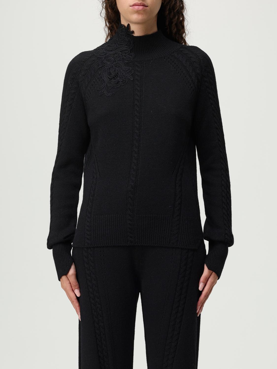 Ermanno Scervino Life Sweater  Woman Color Black In Black