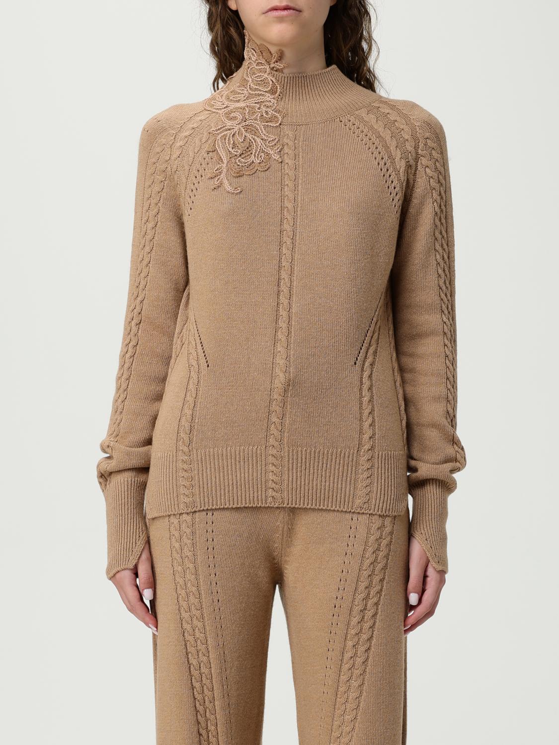 Ermanno Scervino Life Sweater  Woman Color Milk In Brown