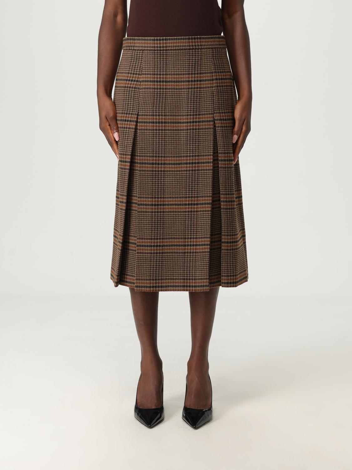 SAINT LAURENT Rock Damen Farbe Camel