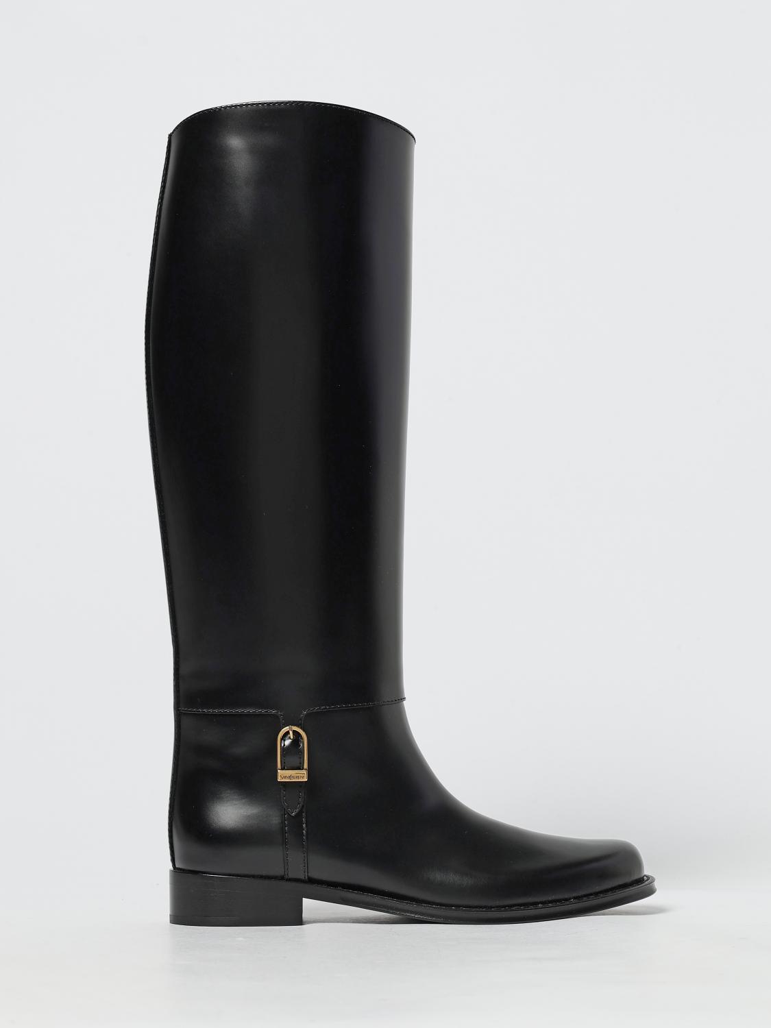 SAINT LAURENT Boots Woman color Black