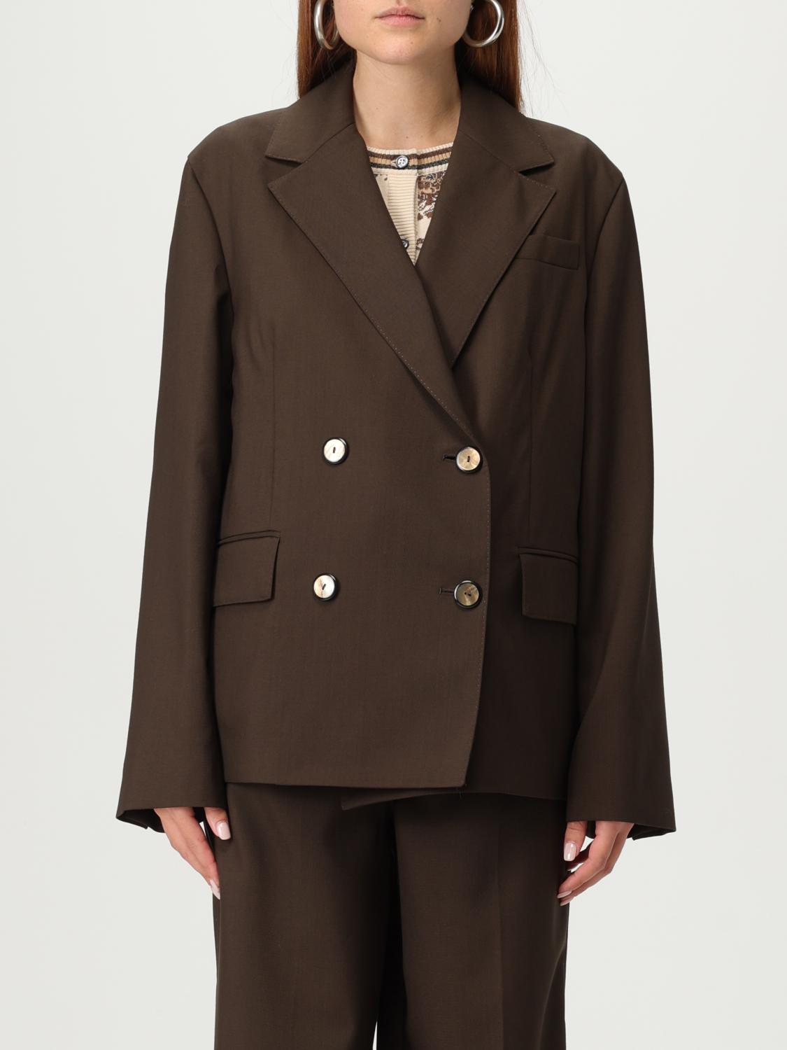 Antonio Marras Jacket Woman Color Brown In Brown