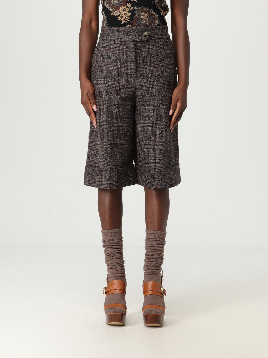 Antonio Marras Short Woman Color Brown In Brown