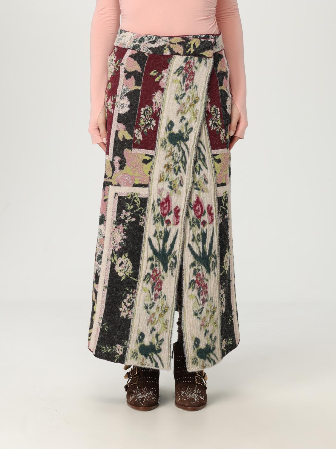Antonio Marras Skirt  Woman Color Burgundy In Multi