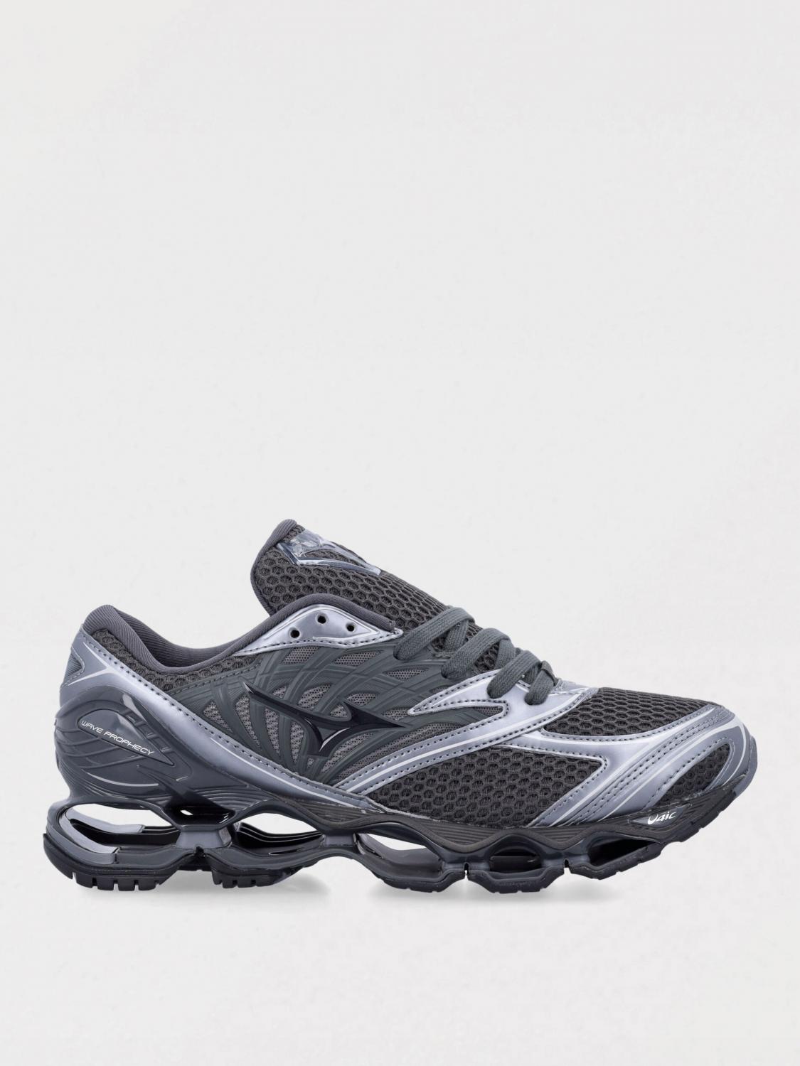 Mizuno Wave Prophecy Ls Sneakers Metallic Grey In Black