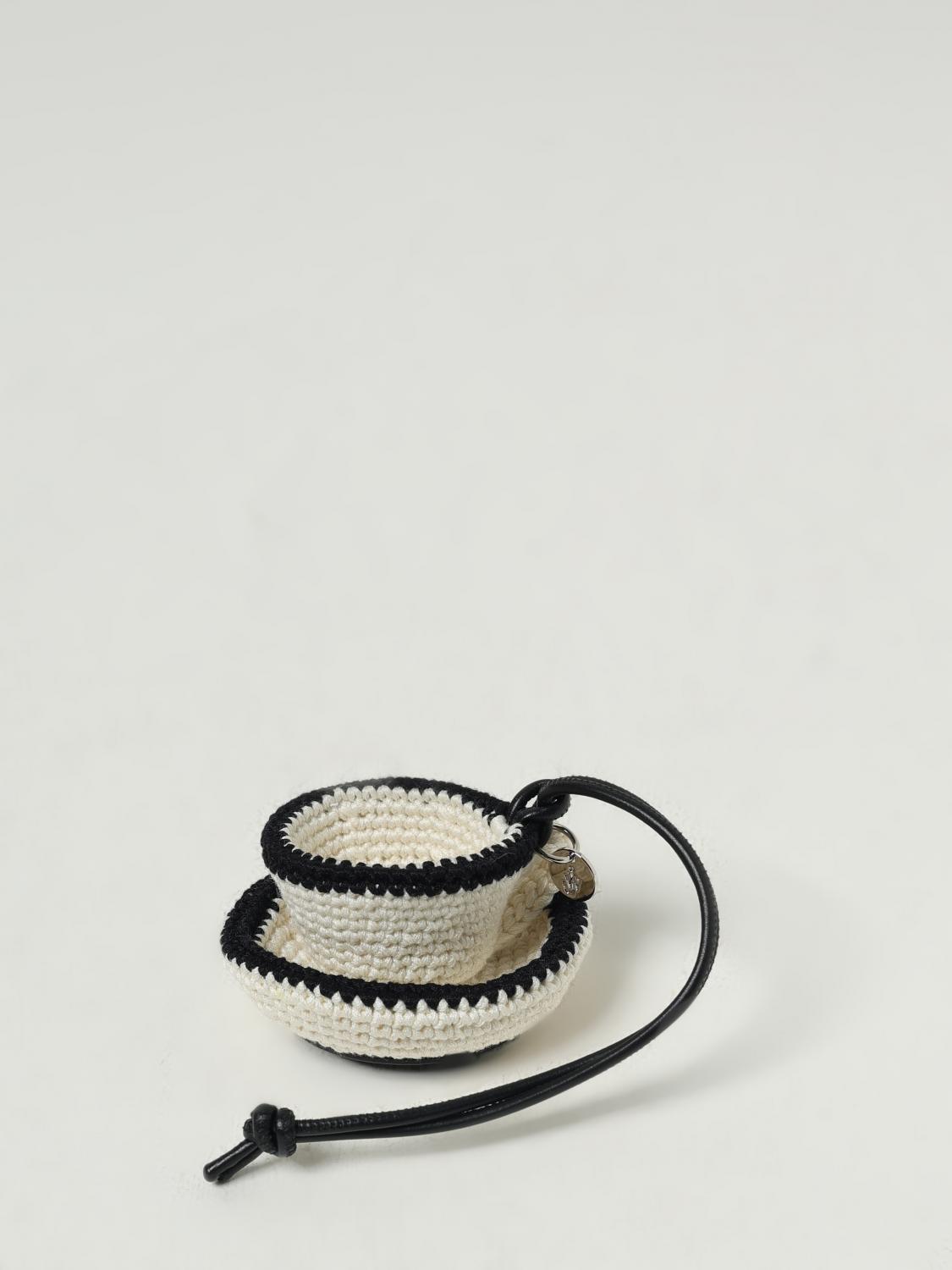 Jw Anderson Key Chain  Woman Color White In White